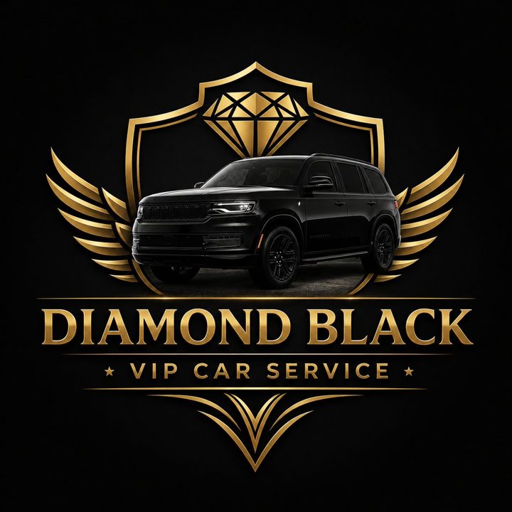 Diamond Black VIP Car Service logo